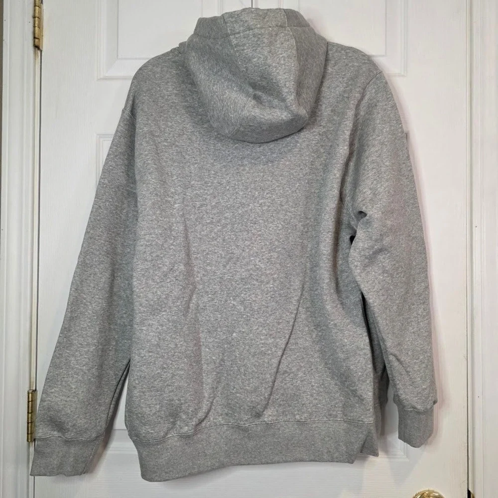 Nike‎ Men's Size L Club Fleece Gray Pullover Hoodie Sweatshirt CJ1611-063 NWT